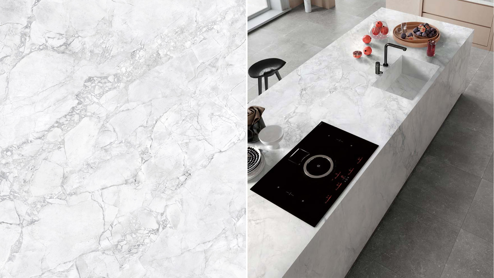 Silver Veined Calacatta